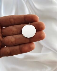 Dije Medalla Mediana - Plata 925